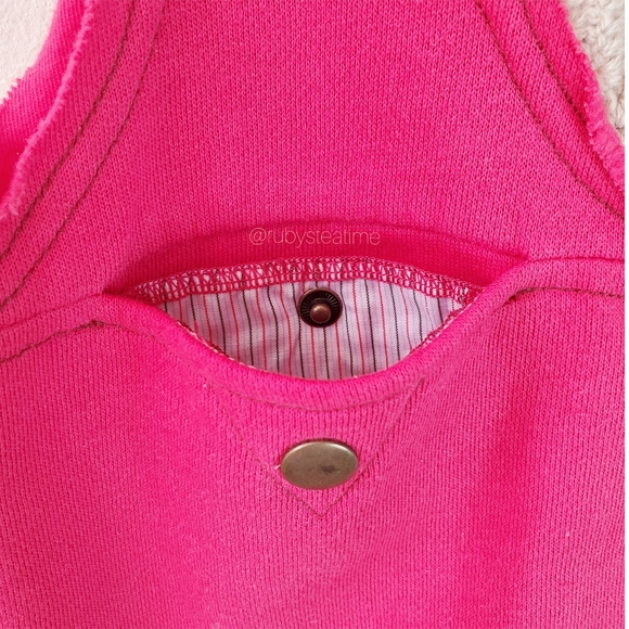 Barbiecore Pink, Barbie, PEOPLE Boho Festival Pink Knit & Crochet Vest - Picture 5 of 14